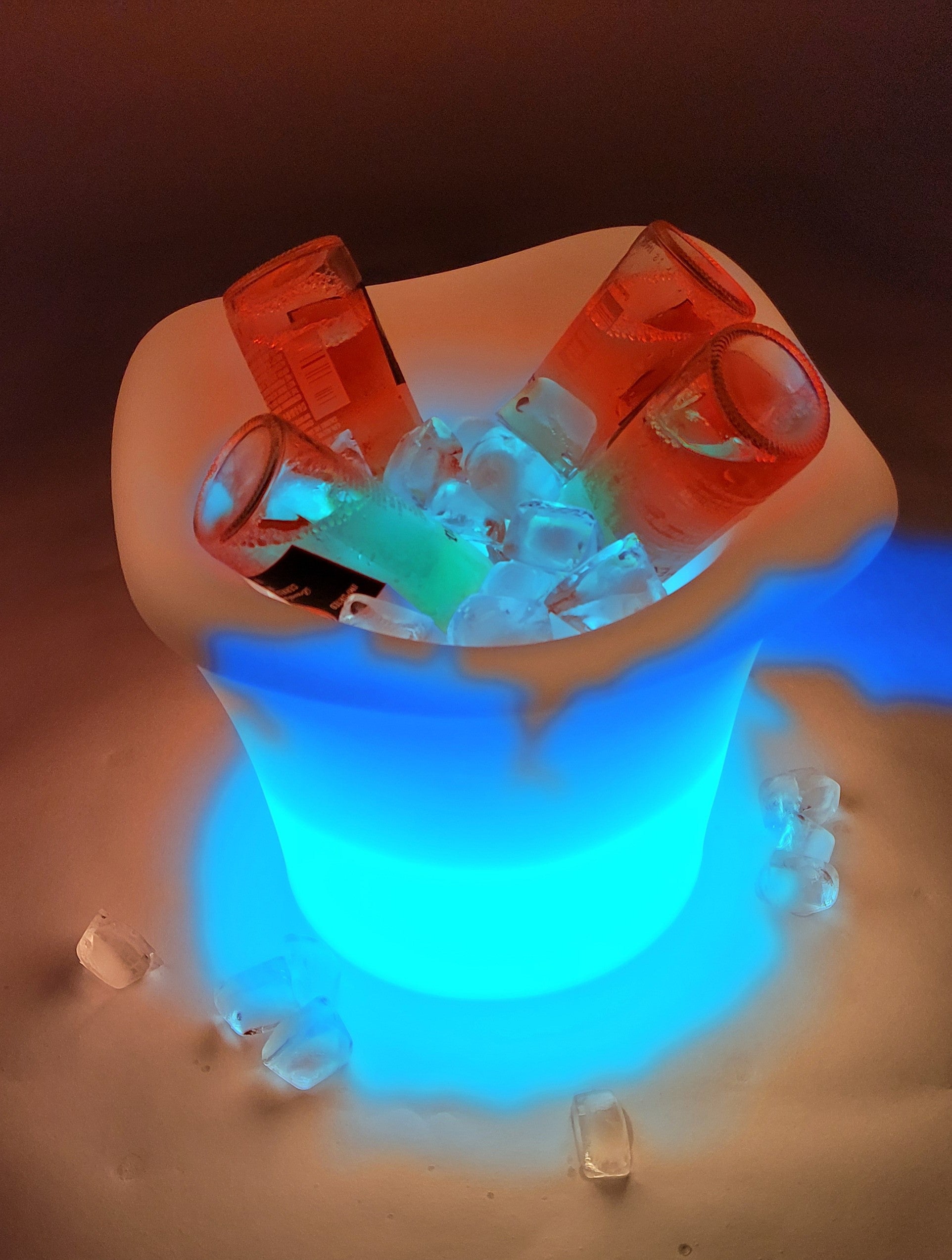 LED Ice Bucket Champagne and Beer Cooler - Aldoray Industries