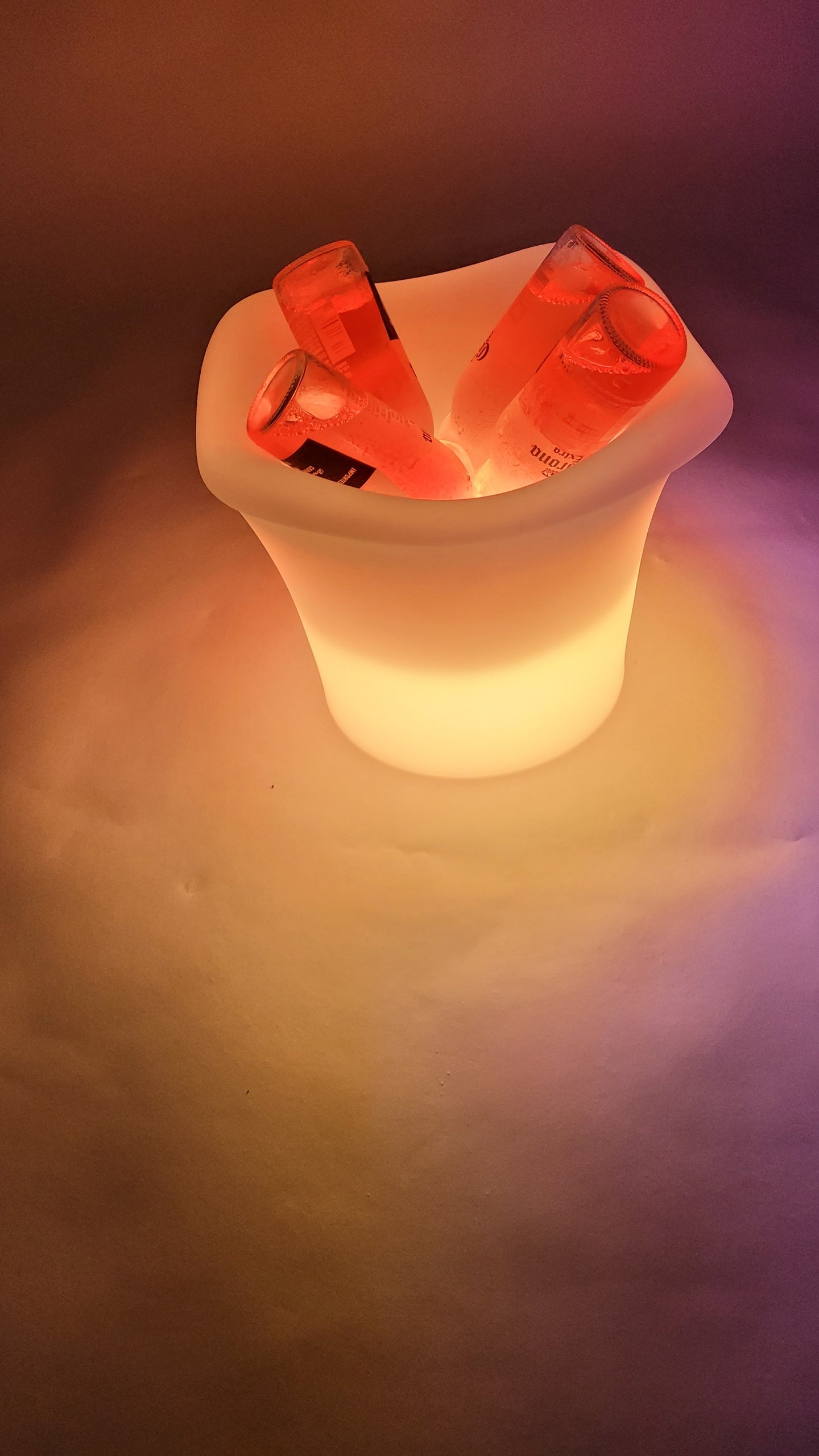 LED Ice Bucket Champagne and Beer Cooler - Aldoray Industries