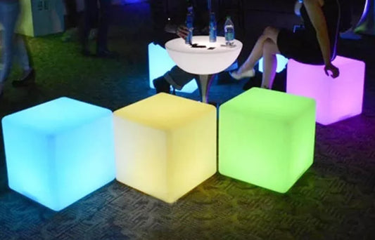 LED Seating Cubes - Aldoray Industries
