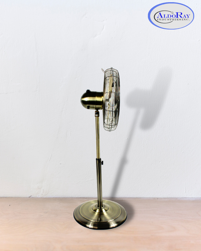 16 Inches Pedestal Fan (Bronze) - Aldoray Industries